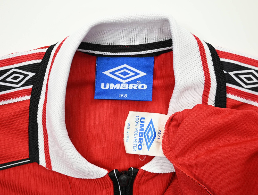 1998-00 MANCHESTER UNITED *COLE* SHIRT XL. BOYS