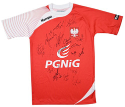 POLAND HANDBALL AUTOGRAFY KOSZULKA M