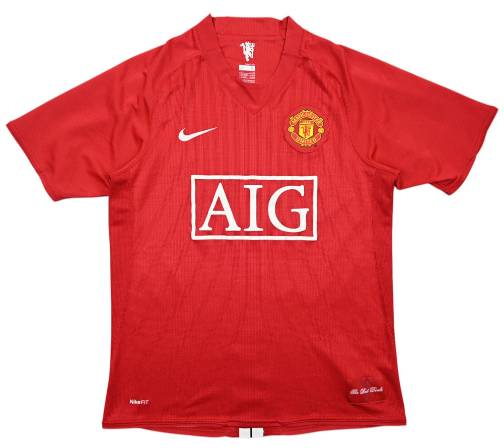 2007-09 MANCHESTER UNITED *RONALDO* SHIRT S