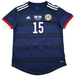 2020-21 SCOTLAND *HOWARD* MATCH ISSUE SHIRT WOMENS M