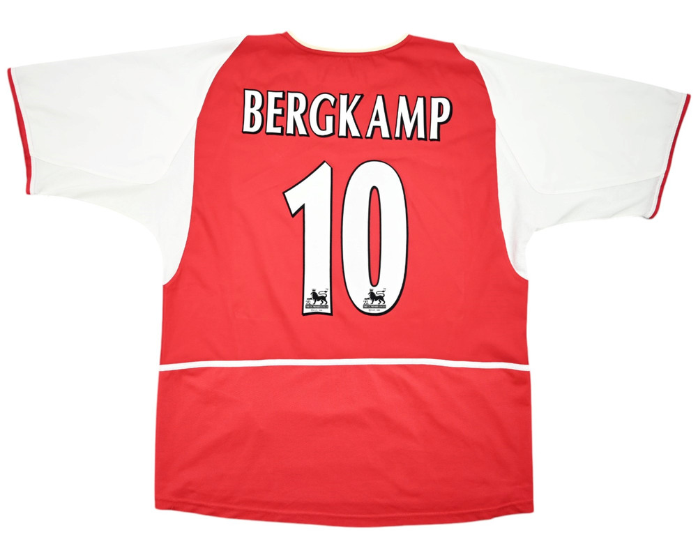 2002-04 ARSENAL *BERGKAMP* SHIRT 2XL