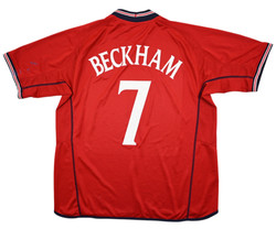 2002-04 ENGLAND *BECKHAM* SHIRT XXL