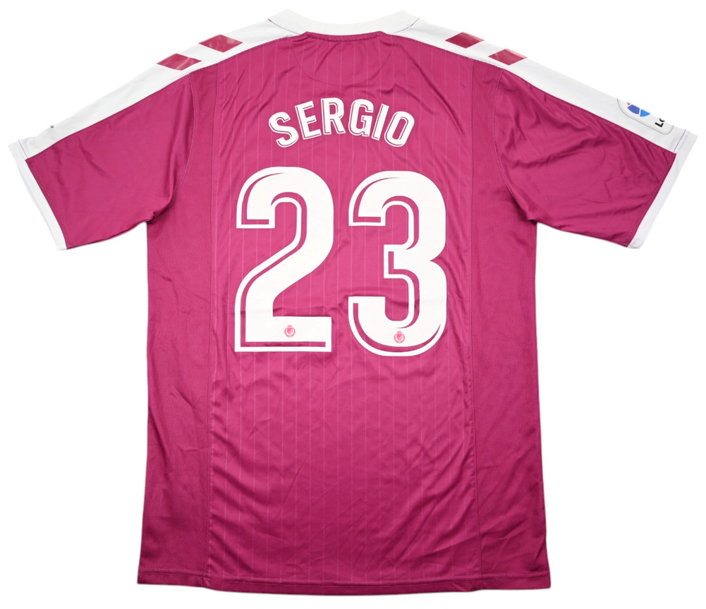 2017-18 REAL VALLADOLID *SERGIO* KOSZULKA XL