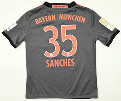 2016-17 BAYERN MUNCHEN *SANCHES* KOSZULKA S. BOYS