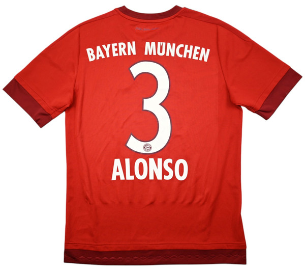 2015-16 BAYERN MUNCHEN *ALONSO* SHIRT XL. BOYS