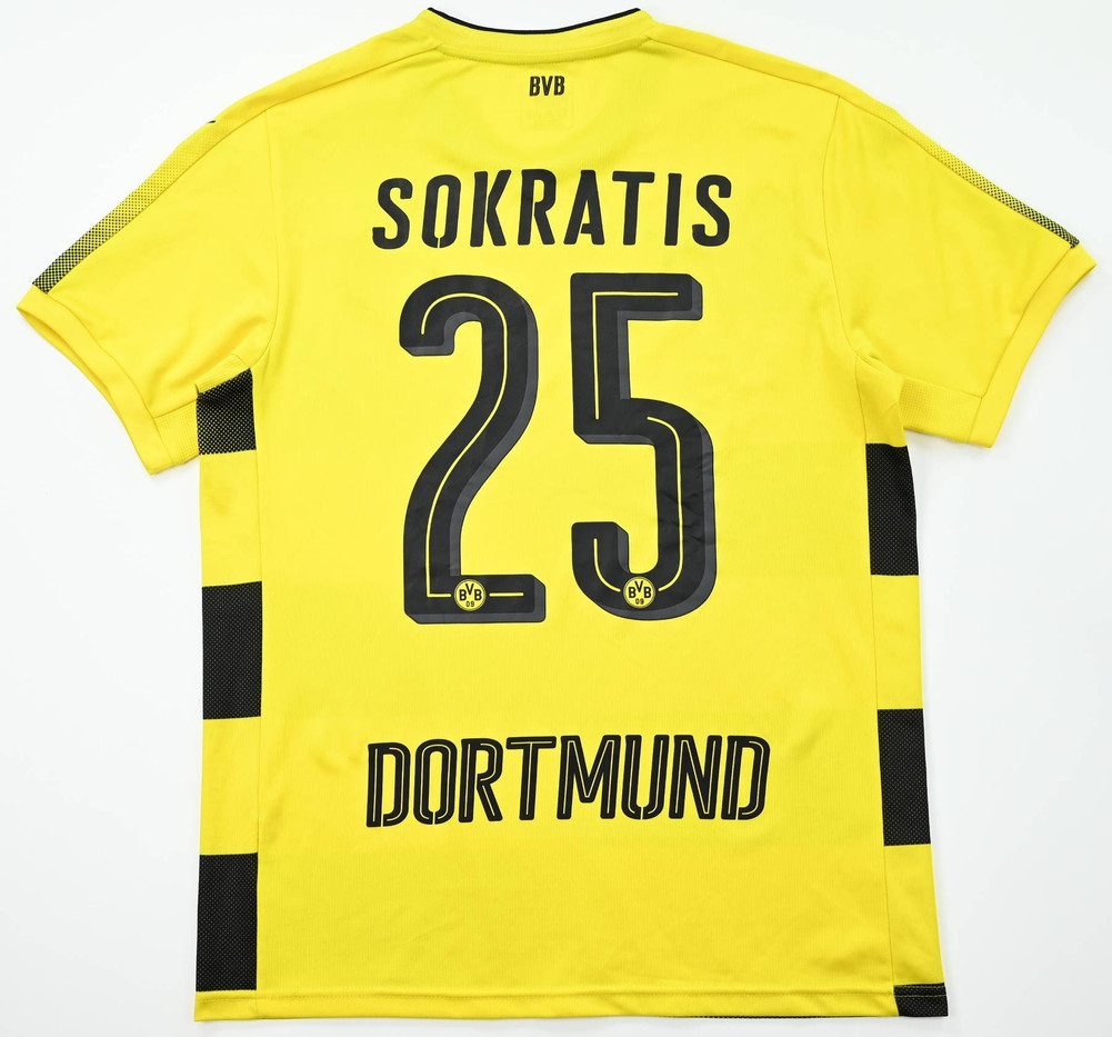 2017-18 BORUSSIA DORTMUND *SOKRATIS* SHIRT M