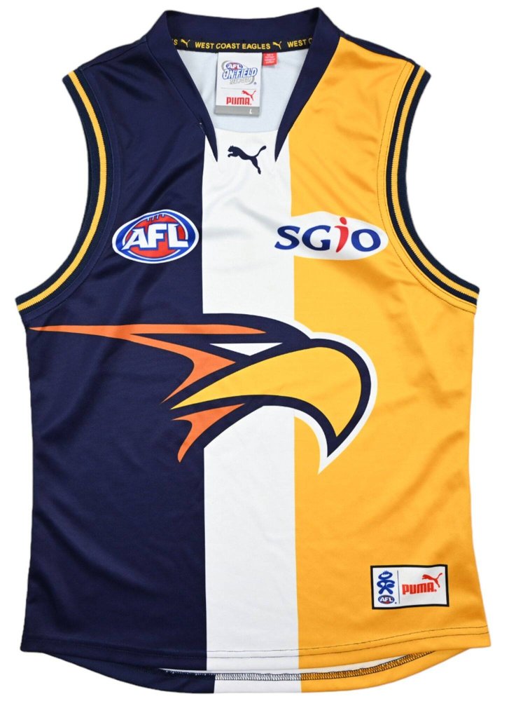 WEST COAST EAGLES AFL SHIRT L