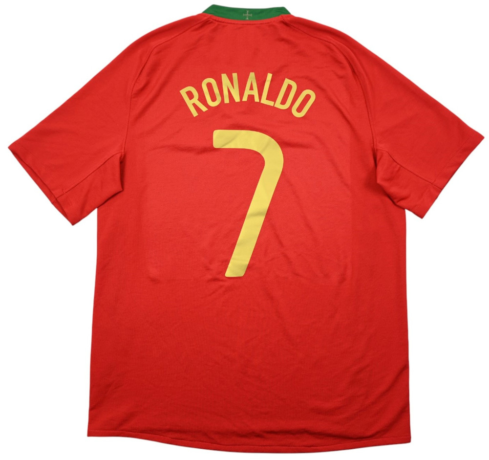 2008-10 PORTUGAL *RONALDO* KOSZULKA L