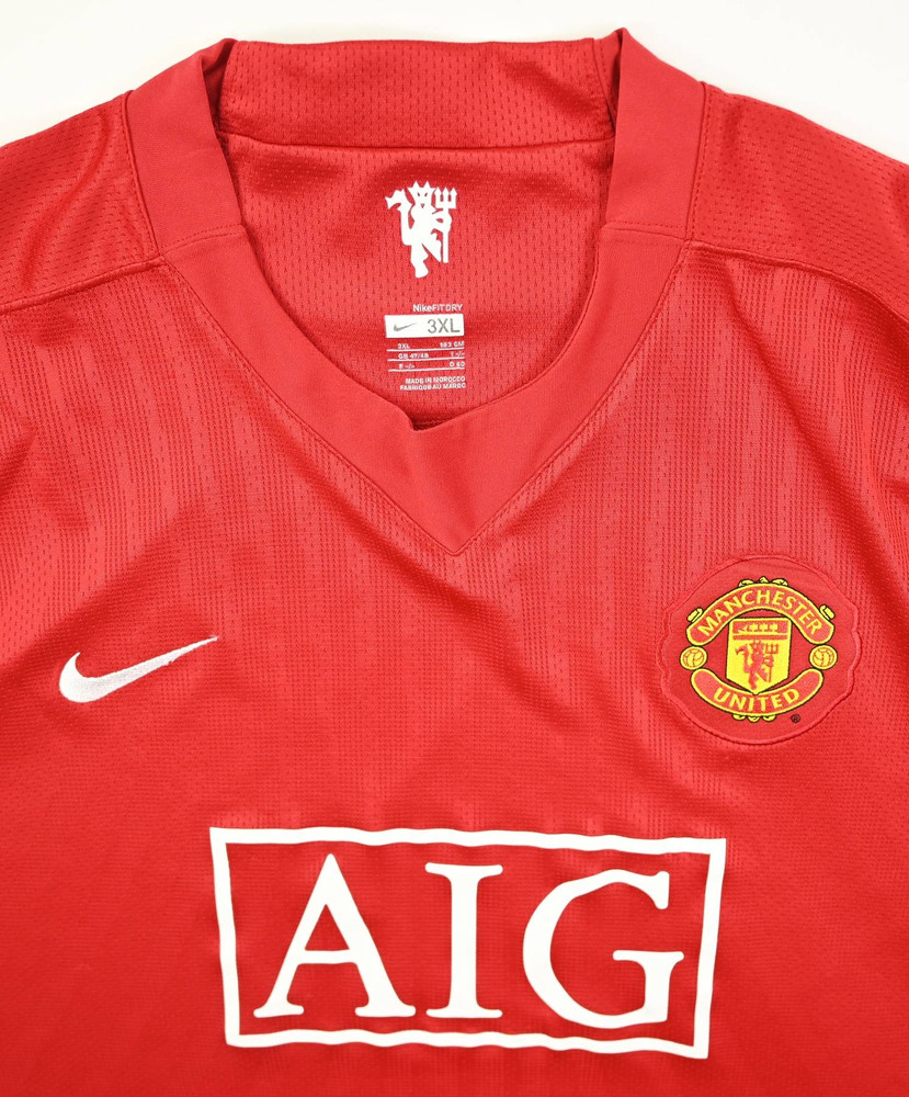 2007-09 MANCHESTER UNITED *RONALDO* SHIRT 3XL