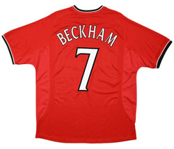 2000-02 MANCHESTER UNITED *BECKHAM* KOSZULKA XXL