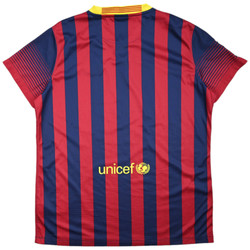 2013-14 FC BARCELONA SHIRT WOMENS XL