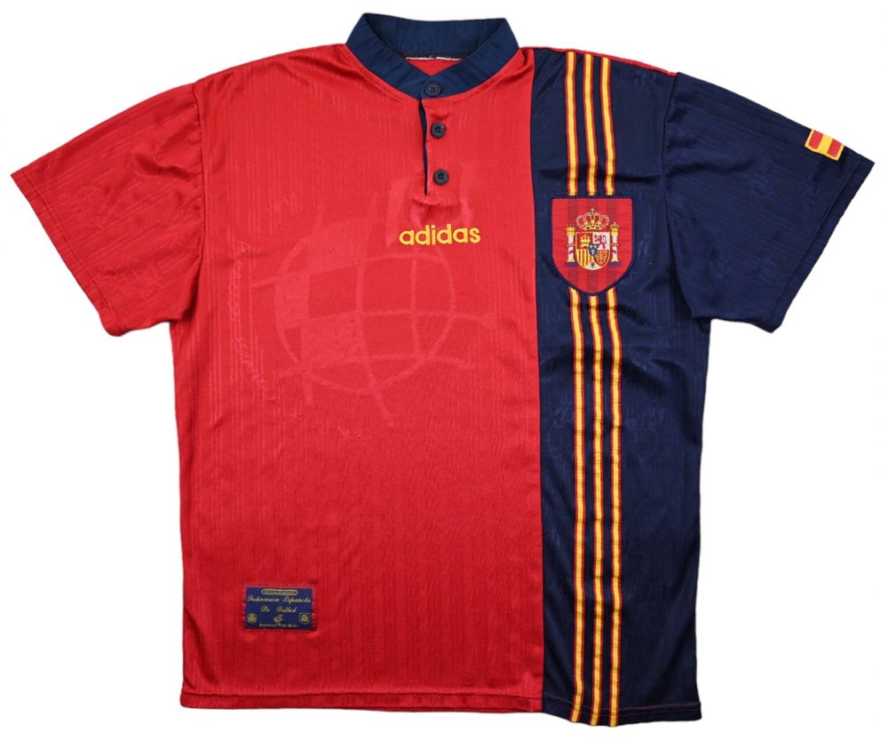 1996-98 SPAIN SHIRT L