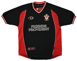 2001-02 SOUTHAMPTON FC SHIRT L. BOYS