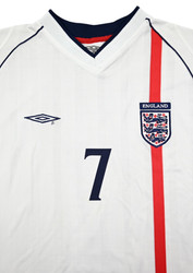 2001-03 ENGLAND *BECKHAM* SHIRT XL