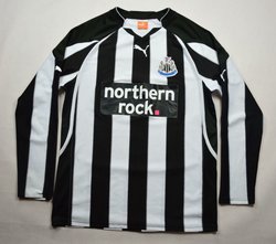 2010-11 NEWCASTLE UNITED LONGSLEEVE SHIRT M