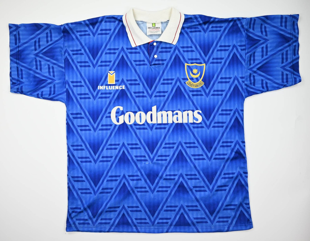 1991-93 PORTSMOUTH SHIRT XL