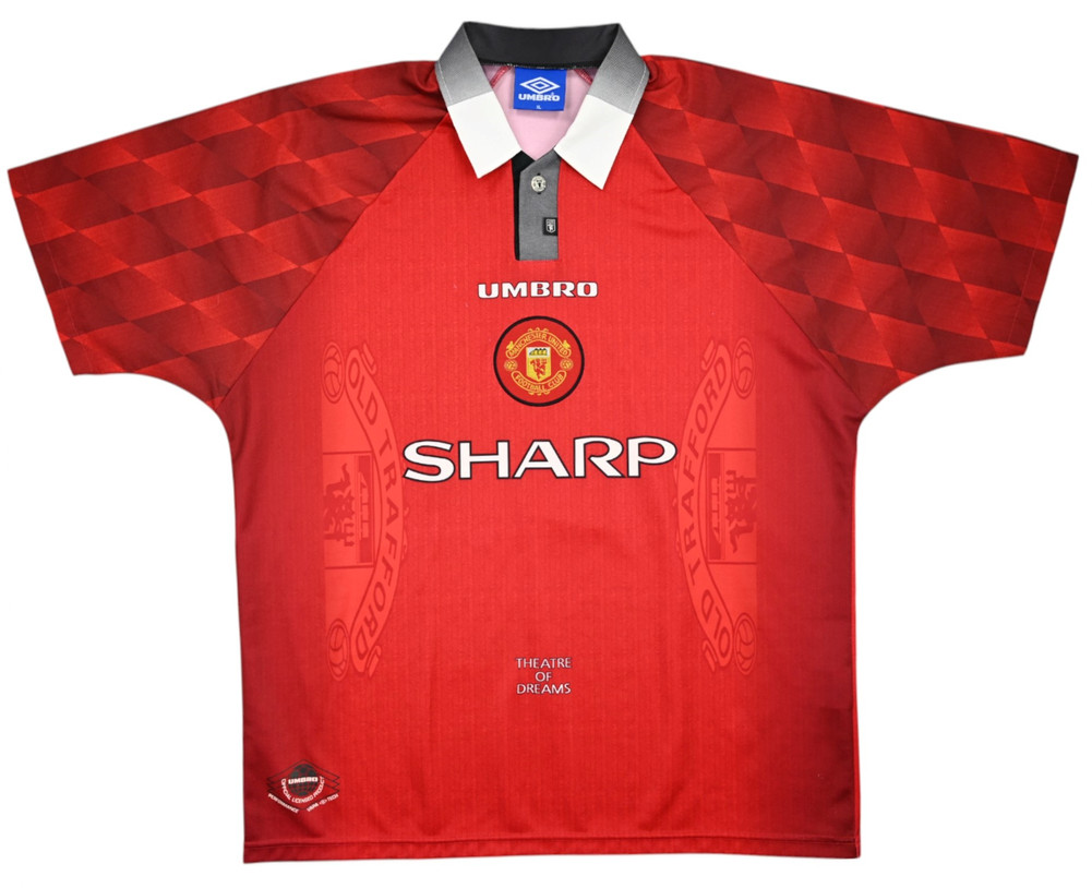 1996-98 MANCHESTER UNITED *CANTONA* SHIRT XL