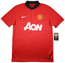 2013-14 MANCHESTER UNTIED *VIDIC* SHIRT M