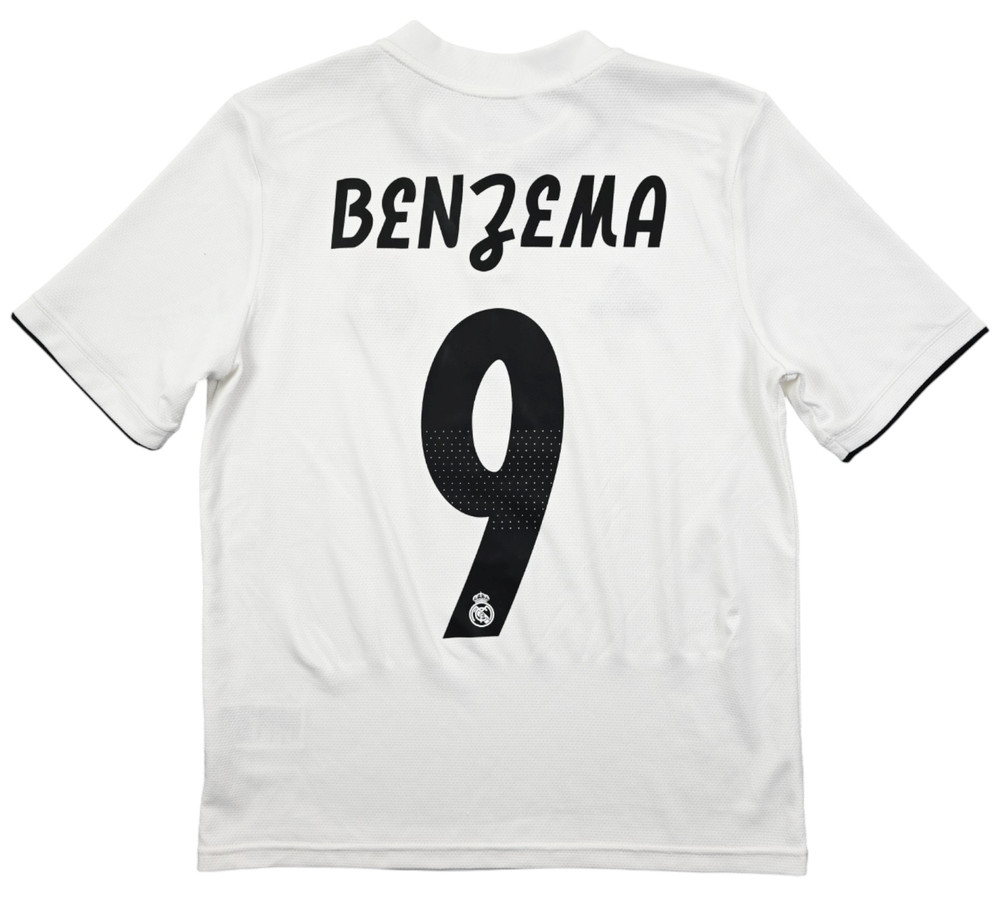 2018-19 REAL MADRID *BENZEMA* KOSZULKA L. BOYS