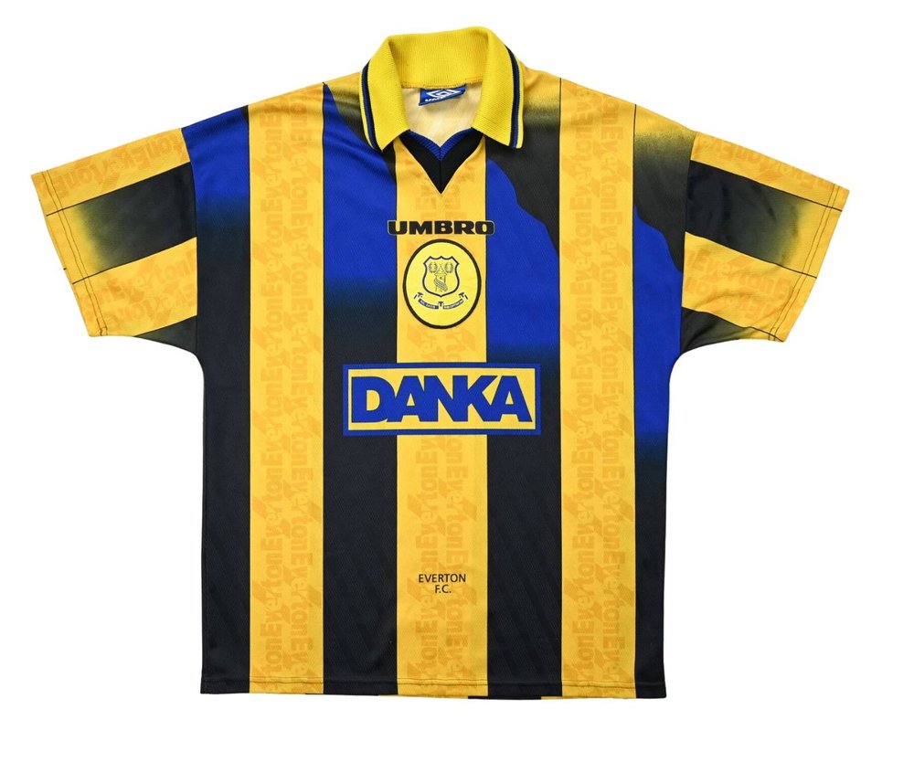 1996-98 EVERTON SHIRT M