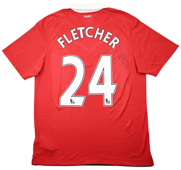 2010-11 MANCHESTER UNITED *FLETCHER* KOSZULKA L