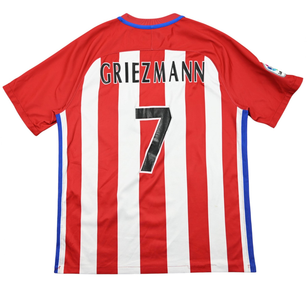 2016-17 ATLETICO MADRID *GRIEZMAN* SHIRT L