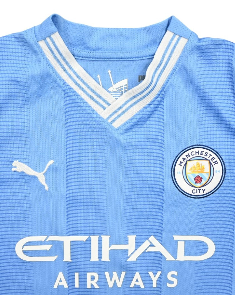 2023-24 MANCHESTER CITY *JAMES* SHIRT S. BOYS 