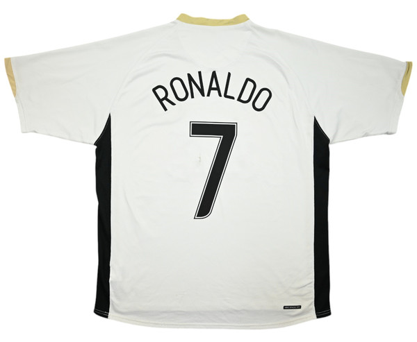 2006-08 MANCHESTER UNITED *RONALDO* SHIRT XL