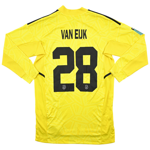 2022-23 AJAX AMSTERDAM WOMENS *VAN EIJK* GOALKEEPER LONGSLEEVE SHIRT S