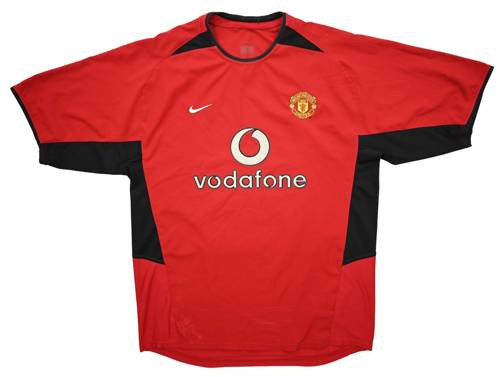 2002-04 MANCHESTER UNITED SHIRT L