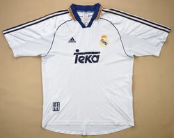 1998-00 REAL MADRID SHIRT XL