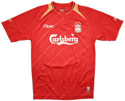 2005-06 LIVERPOOL *GERRARD* SHIRT S/M