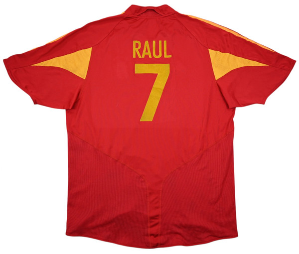 2004-06 SPAIN *RAUL* KOSZULKA XXL