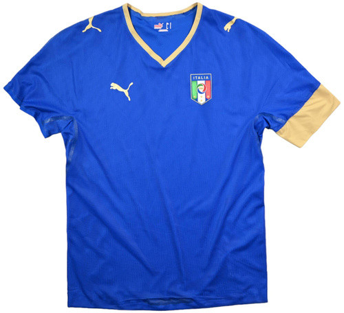 2007-08 ITALY SHIRT L