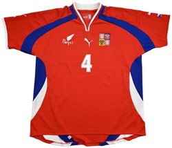 2000-02 CZECH REPUBLIC *NEDVED* SHIRT XL