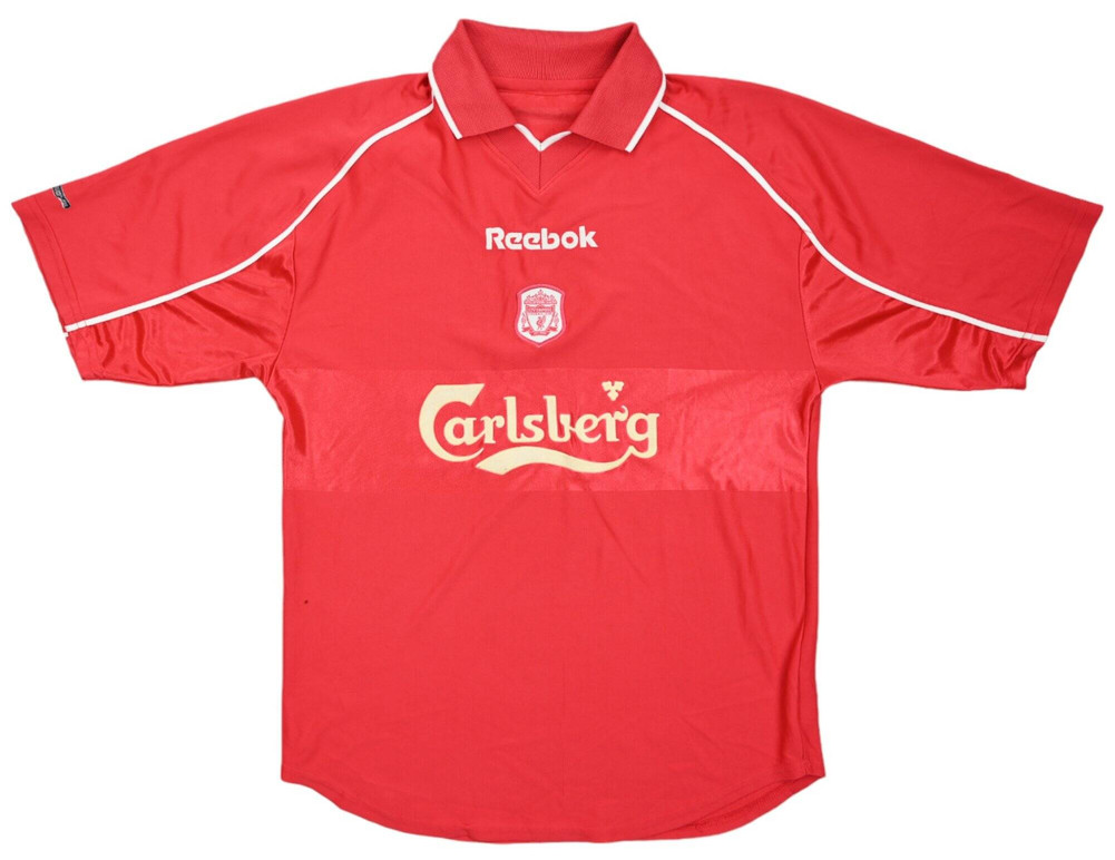 2000-02 LIVERPOOL *GERRARD* SHIRT S