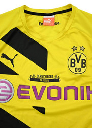 2014-15 BORUSSIA DORTMUND *KLOPP* SHIRT L