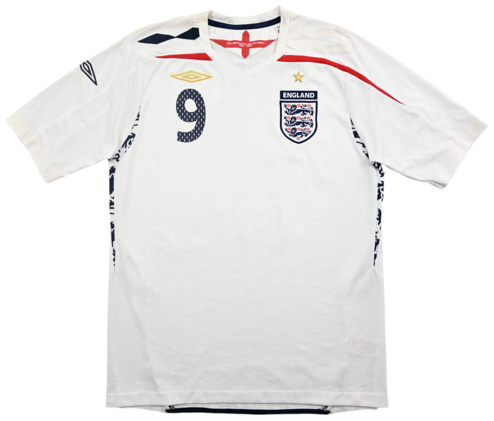 2007-09 ENGLAND *ROONEY* KOSZULKA M