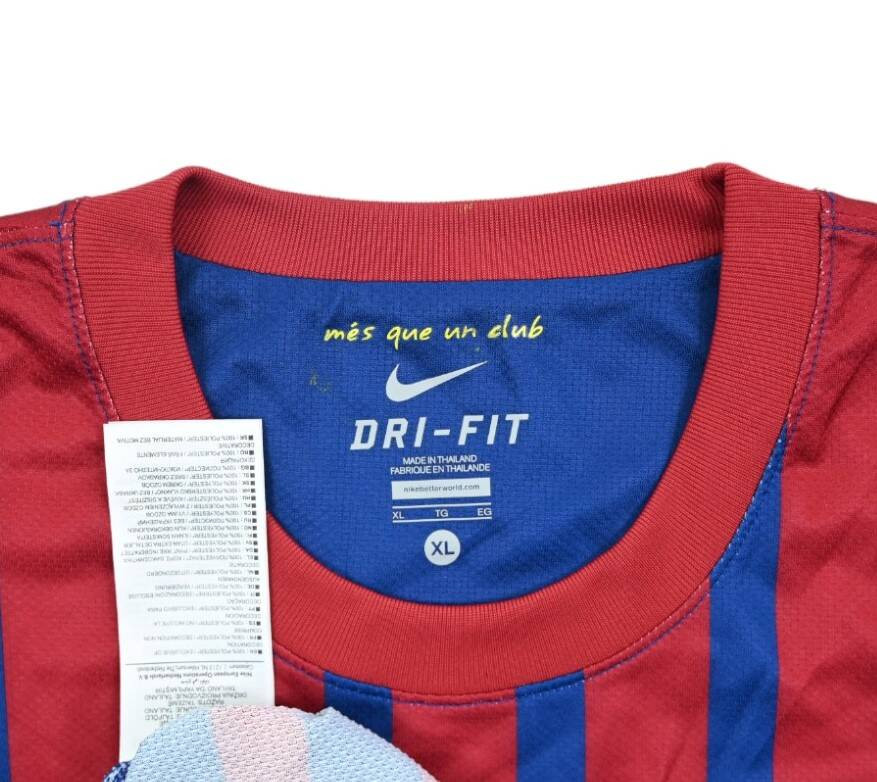 2011-12 FC BARCELONA *MESSI* SHIRT XL