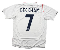 2005-07 ENGLAND *BECKHAM* SHIRT M