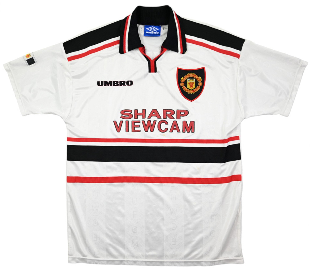 1997-99 MANCHESTER UNITED *BECKHAM* SHIRT L