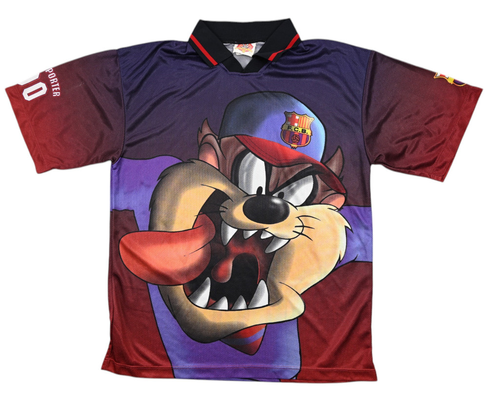 BARCELONA TAZ LOONEY TUNES SHIRT M