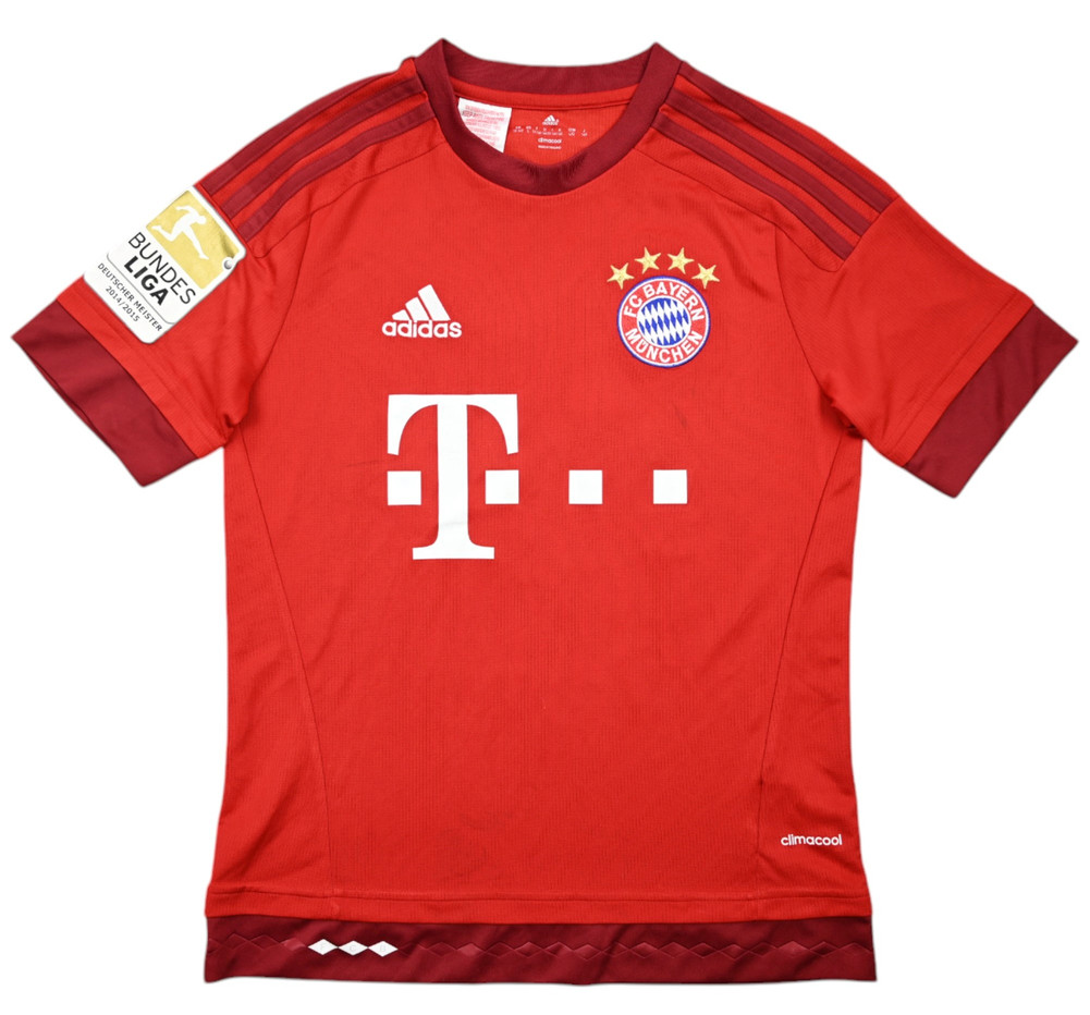 2015-16 BAYERN MUNCHEN *RODE* KOSZULKA L. BOYS