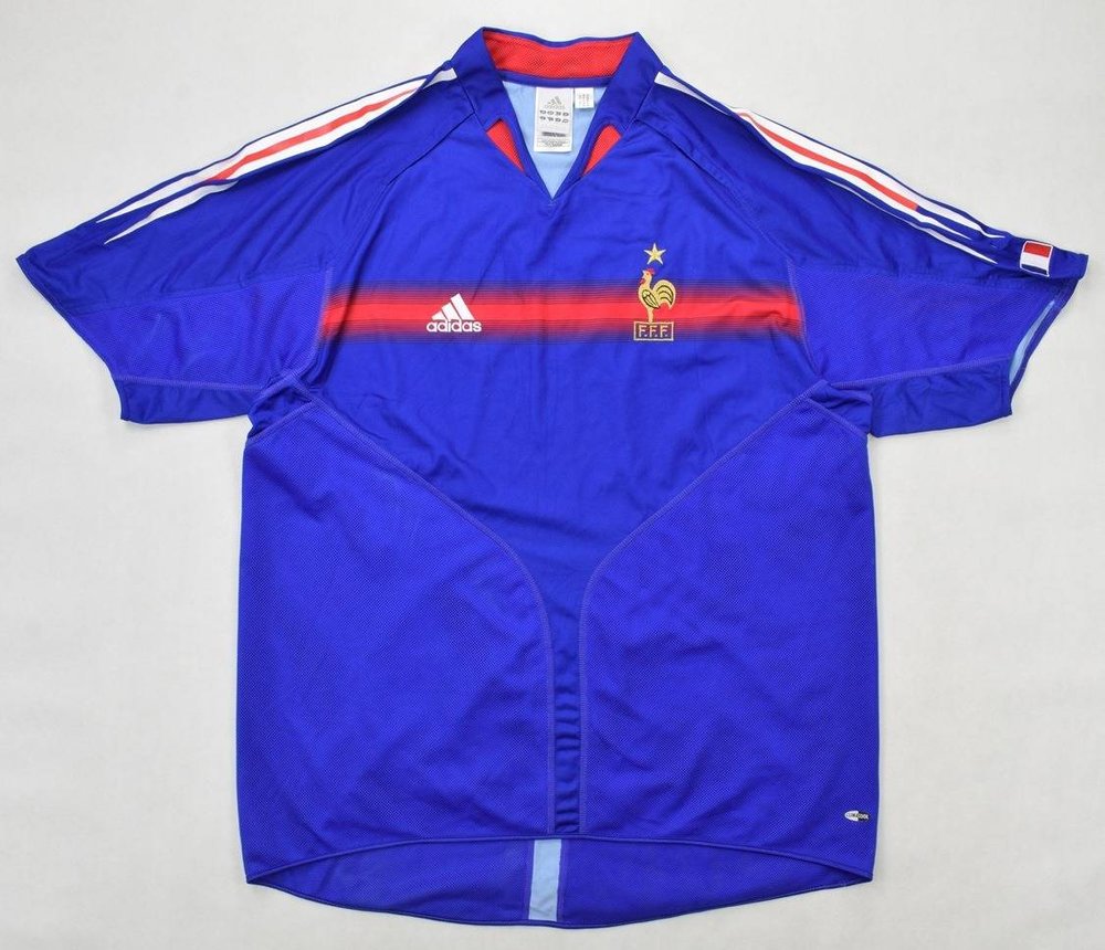 2004-06 FRANCE SHIRT XL