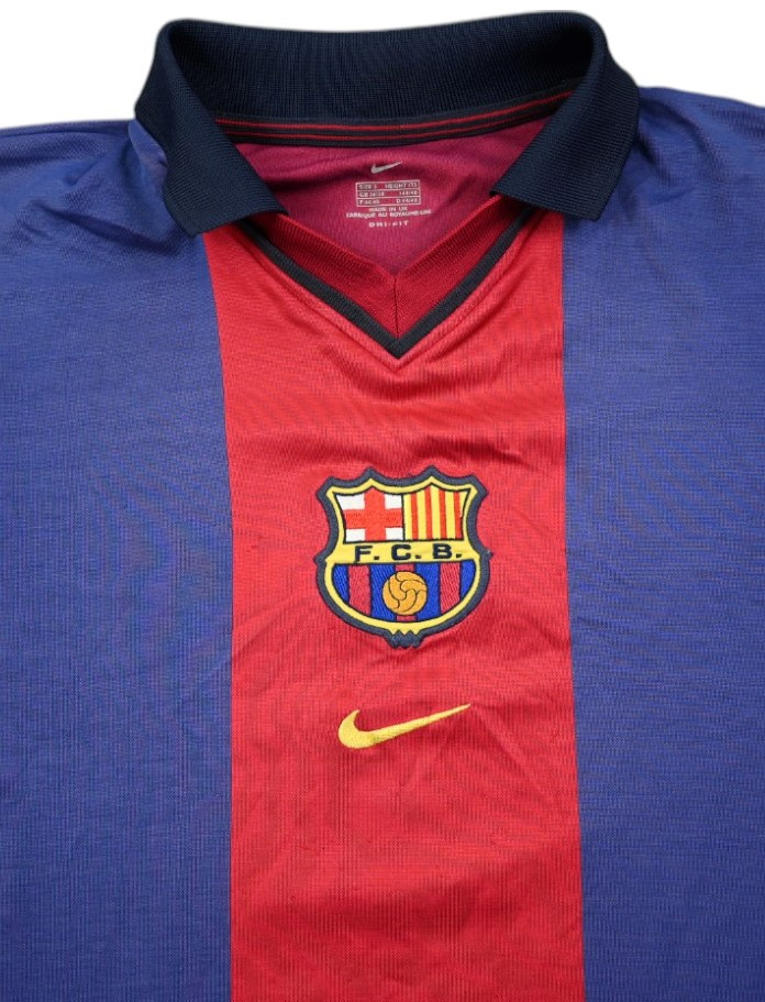 2000-01 BARCELONA SHIRT S