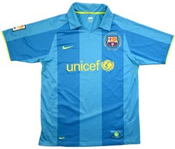 2007-09 FC BARCELONA SHIRT L