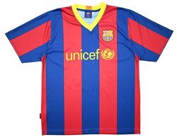 2010-11 FC BARCELONA *DAVID VILLA* SHIRT M