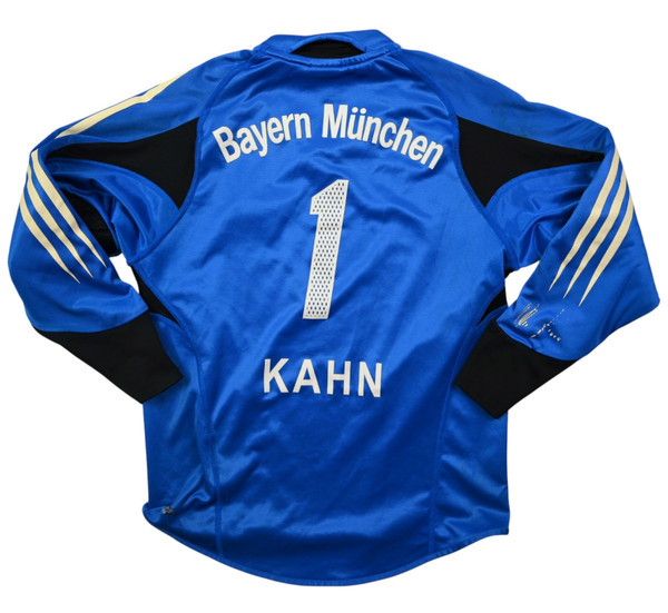 2004-05 BAYERN MUNCHEN *KAHN* GK LONGSLEEVE KOSZULKA S. BOYS