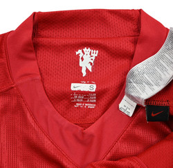 2007-09 MANCHESTER UNITED *TEVEZ* SHIRT S