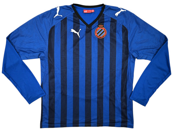 2008-09 CLUB BRUGGE LONGSLEEVE SHIRT XXL.BOYS/S